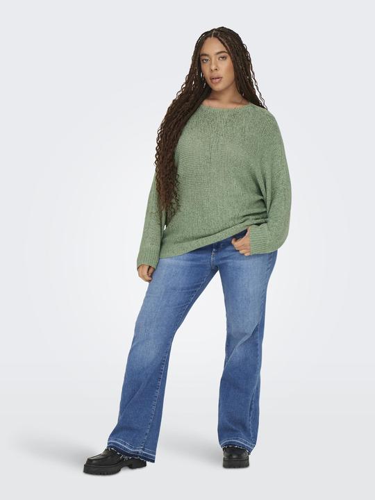 Image du produit Only Knit Fit Col rond Plus Côtelé Poignets Pulls tricotés (M)