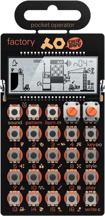 Actual product image Teenage Engineering Pocket Operator PO-16 Factory