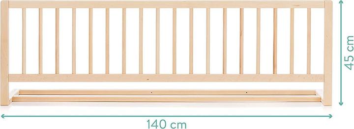 Immagine prodotto Fillikid Protezione letto, naturale 140 x 45 cm (140 cm)