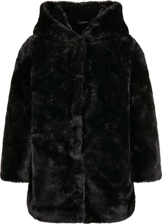Urban Classics Girls Hooded Teddy Coat (158, 164)