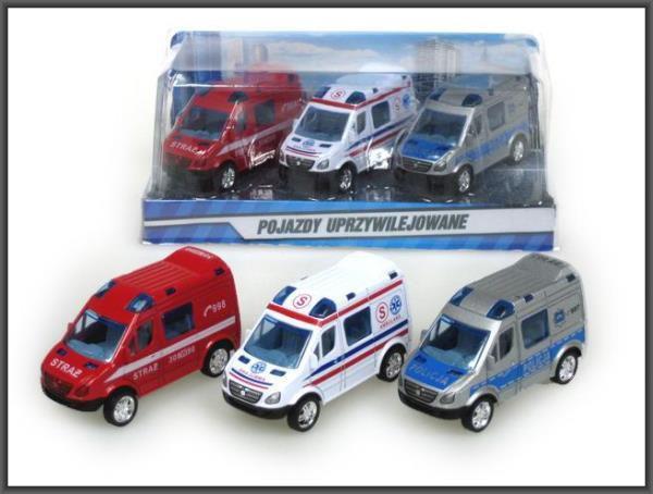 Produktbild Hippo Privileged Hipo Mini Van 8cm 3 pcs