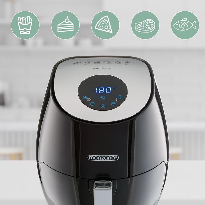 Actual product image Deuba Heissluftfriteuse