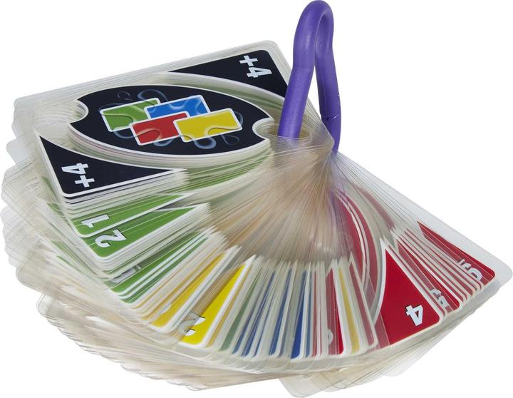 Actual product image Mattel Games Uno H2O To Go Card Game (German)