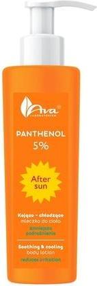 Actual product image Soraya AVA LABORATORIUM Panthenol 5% kojąco-chłodzące mleczko do ciała po opalaniu 200ml (200 ml, After Sun Gel)