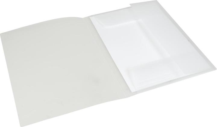 Produktbild Idena Sammelmappe A3 PP mit Gummizug weiss (A3, 1 x)