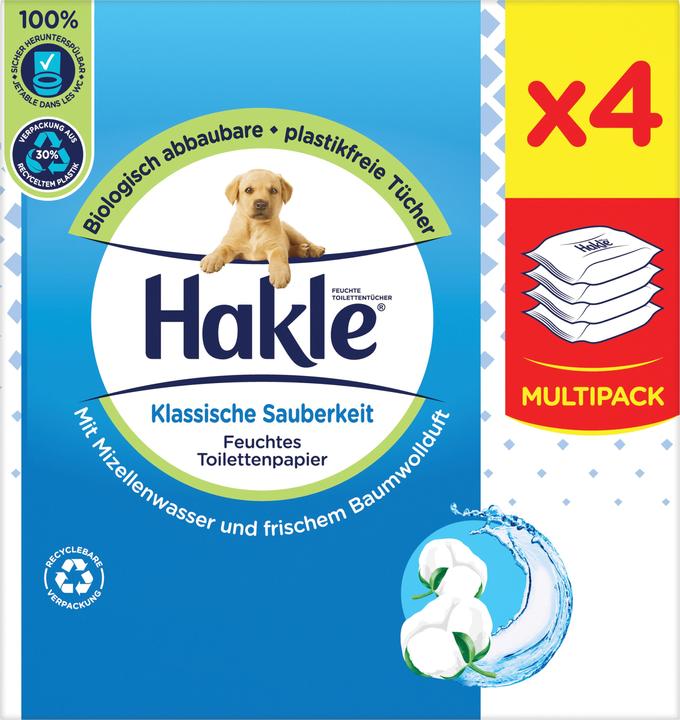 Actual product image Hakle Classic cleanliness (168 Piece)
