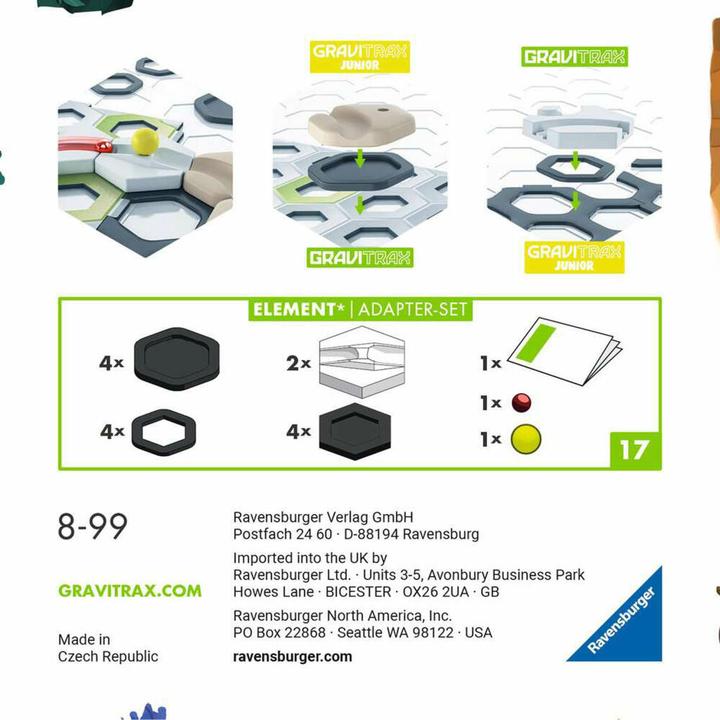 Label énergétique Ravensburger GraviTrax Kit adaptateur d'extension GraviTrax