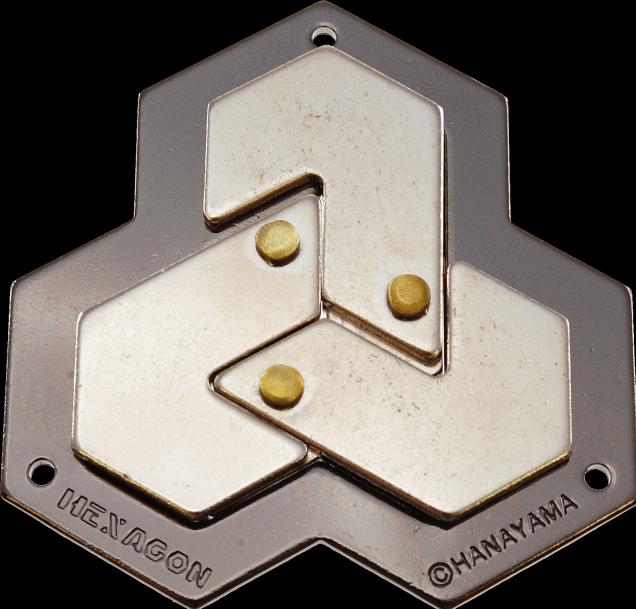 Image du produit Huzzle Cast Puzzle - Hexagon**** (Français)