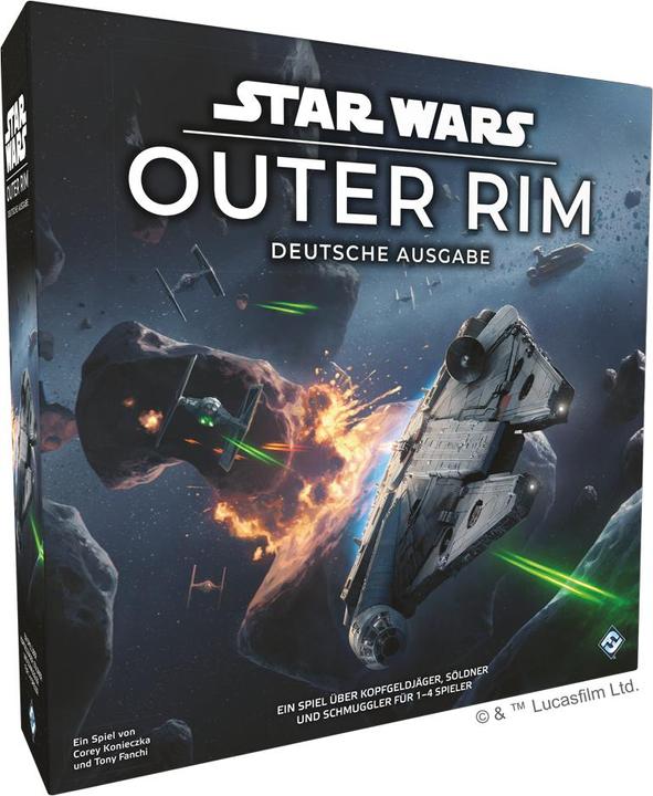 Enigma Fantasy Flight Games Star Wars: Outer Rim Board game Strategie (Deutsch)