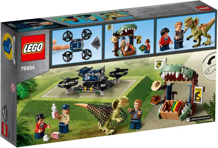 Produktbild LEGO Dilophosaurus auf der Flucht (75934, LEGO Jurassic World)