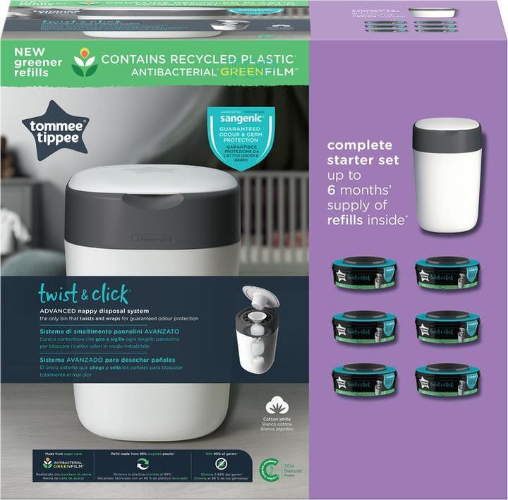 Image du produit Sangenic Kit de démarrage Twist & Click (6 x)