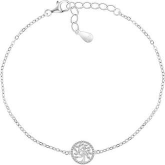 Brilio Silver - Popular silver bracelet Tree of Life BRC55W