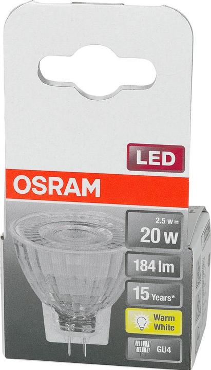 Produktbild Osram Led Star Mr11 (GU4, 20 W, 184 lm, 1 x, G)