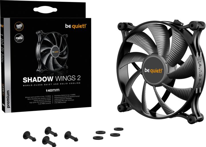 Actual product image be quiet! Shadow Wings 2 (140 mm, 1 x)