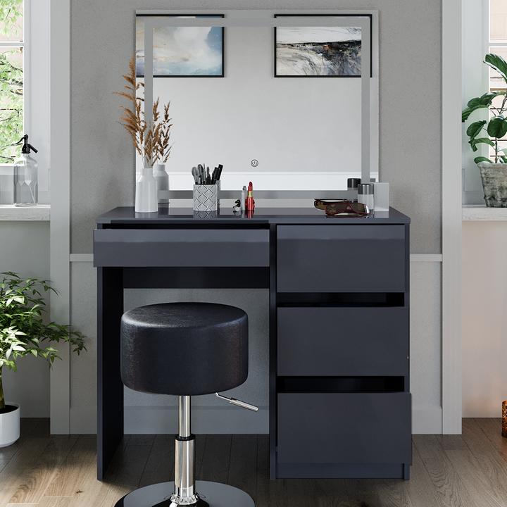 Produktbild Vicco Sherry mit Hocker und Beleuchtung (90 x 75 x 40 cm)