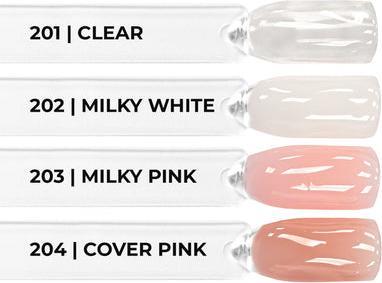 Image du produit Mesauda Gel Costruttore Soak Off 14ml Genie In A Bottle 204 Cover Pink (204 Couverture rose, Vernis à ongles effet gel)