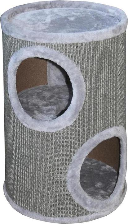Actual product image EBI Trend Cat Dome Everlast Tower 2-Level (56 cm, Light grey)