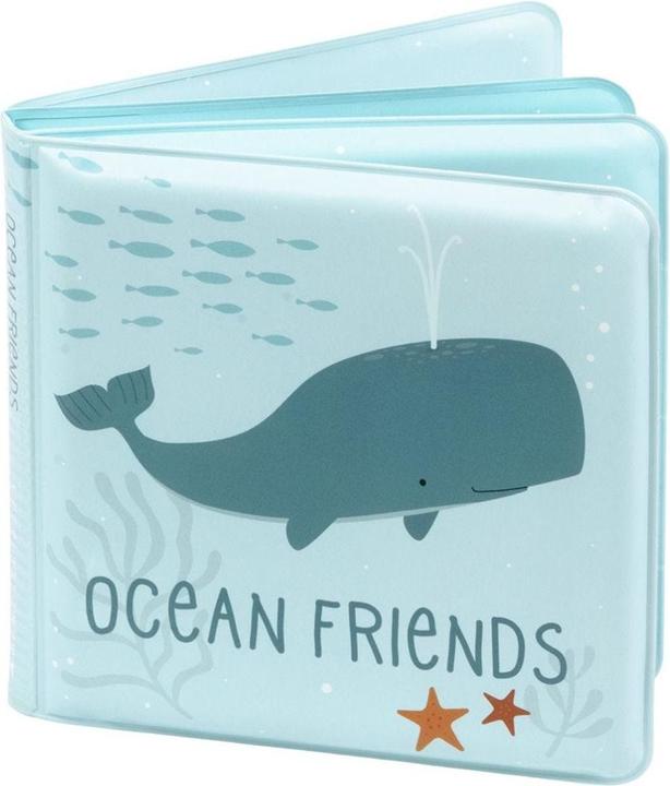 A Little Lovely Company Badebuch BTBBOC11 Ocean 120x120x30 mm
