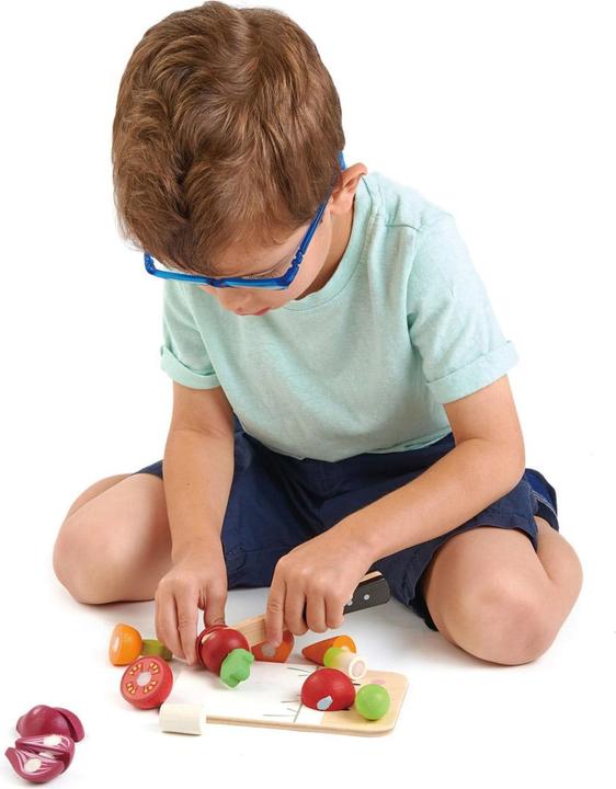 Image du produit Tender Leaf Toys Planche à découper les légumes