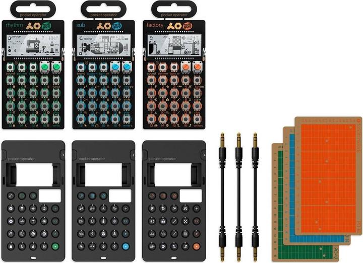 Teenage Engineering Pocket Operator PO-10 Super Set