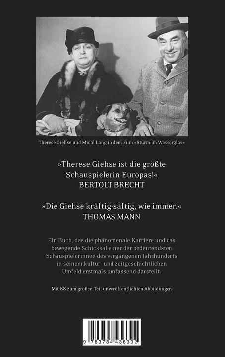 Produktbild Therese Giehse (Deutsch, Renate Schmidt, 2021)