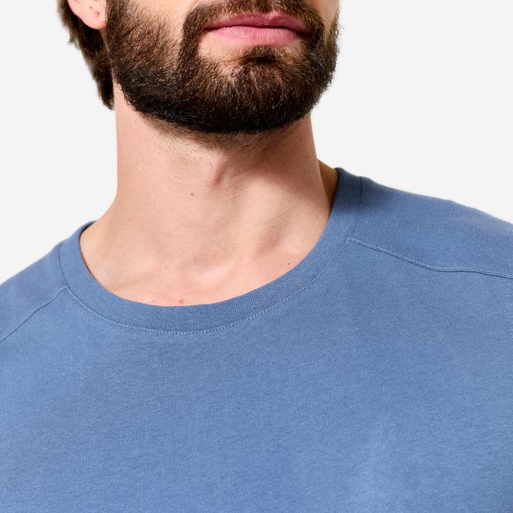 Actual product image Domyos Tank Top Herren dehnbar - kometenblau (M)