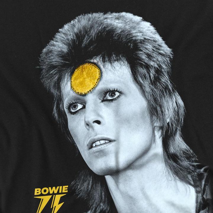 Immagine prodotto David Bowie Golden Bowie Maglietta Uomo (XL)