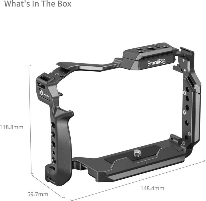 Image du produit SmallRig Cage for Panasonic LUMIX S1R II / S5 II / S5 IIX / G9 II 4902 (Cage)
