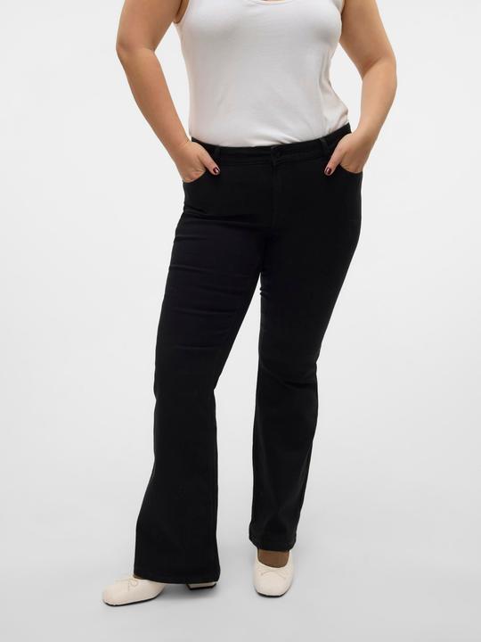 Actual product image Vero Moda VMSIGI Niedrige Taille Ausgestellt Jeans Ausgestellt (30)