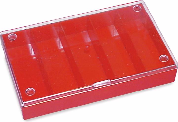 Hüfner Dübel Sortimentkasten H1, 5 Fächer stapelbar