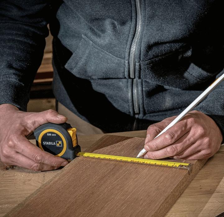 Actual product image Stabila Pocket tape measure BM 100, metric scale (Metric)