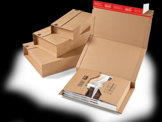 Image du produit Colompac CP020.17 Emballage souple en carton ondulé, 380 x 290 x 80 mm, marron (20 x)
