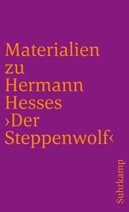Immagine prodotto Materialien zu Hermann Hesses »Der Steppenwolf« (Tedesco, Volker Michels, 1998)