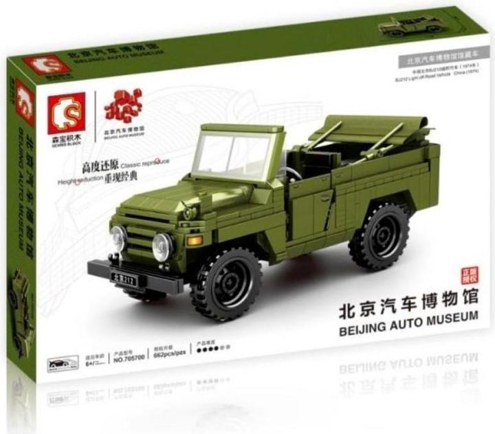 Produktbild Sembo Militär Geländewagen Pullback