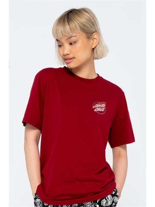 Actual product image Santa Cruz Absent Flame Dot T-Shirt