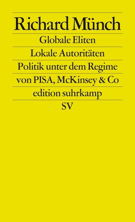 Edit.Suhrk.2560 Münch.Globale Eliten (Richard Münch, 2009)
