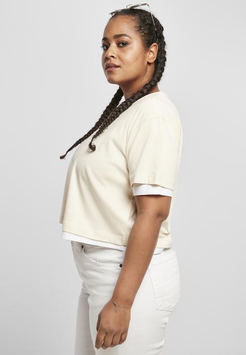 Actual product image Urban Classics Ladies Full Double Layered Tee (XS)