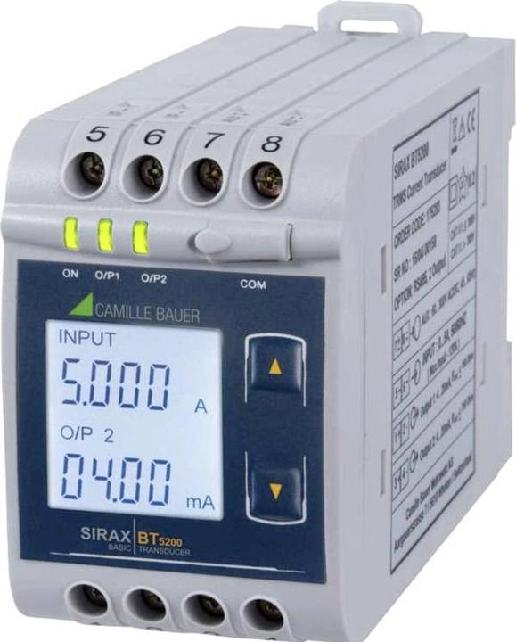 Produktbild Camille Bauer Programmierbarer Messumformer für Wechselstrom SIRAX BT5200 175283 1St.