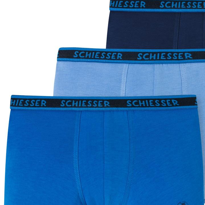 Immagine prodotto Schiesser 9 Pacchetti di pantaloncini / pantaloni in cotone biologico 95/5 per bambini (128, confezione da 9)