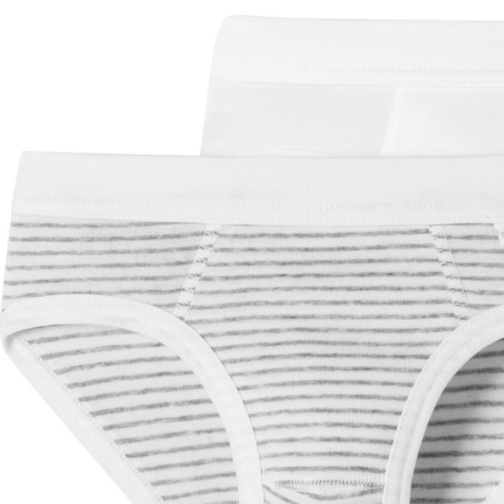 Image du produit Schiesser Pack de 6 slips de sport Kids Boys à fines côtes en coton organique (92, paquet de 6)
