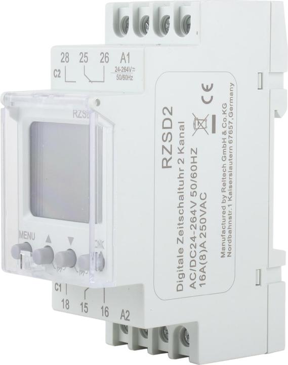 Image du produit Reltech Minuterie numérique 2 canaux