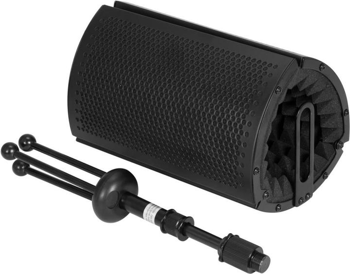 Produktbild Omnitronic AS-04 Tisch-Mikrofon-Absorbersystem, faltbar inkl. Tripod