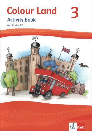 Produktbild Colour Land from grade 3. 2013 edition. activity book with audio CD 3rd school year (Englisch, René, Ines/Marth, Anja/Barth, Auerswald, 2013)
