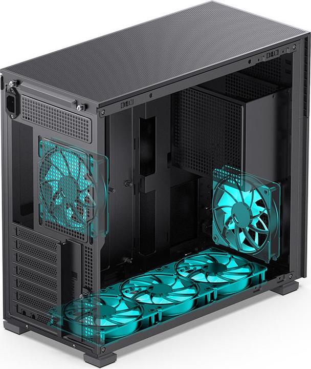 Productafbeelding Jonsbo D41 Scherm ATX behuizing, gehard glas - zwart (ATX, mATX, Mini-ITX, DTX)