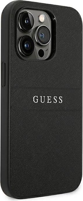Immagine prodotto Guess Custodia in pelle PU Saffiano per Apple iPhone 14 Pro - nero (Apple iPhone 14 Pro)
