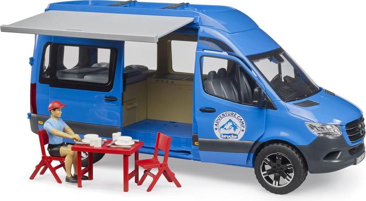 Actual product image Bruder MB Sprinter Camper mit Fahrer