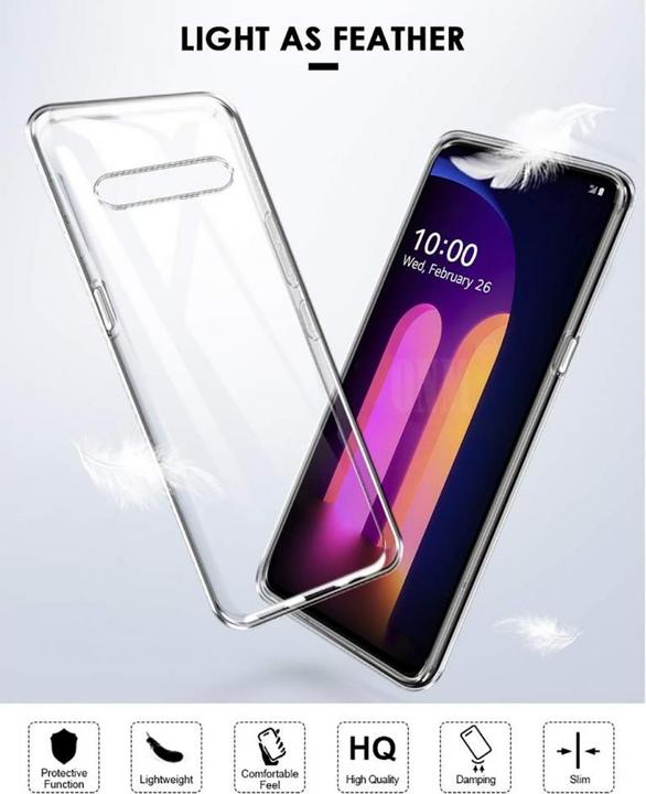 Immagine prodotto Screenguard LG V60 ThinQ 5G Custodia trasparente in TPU flessibile (LG V60 ThinQ 5G)