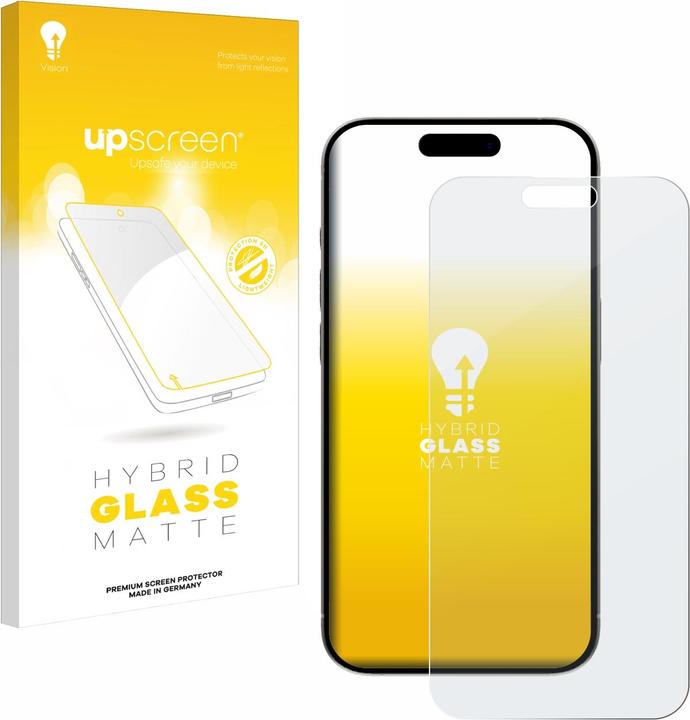 Actual product image upscreen Reflection Shield Glass Matte (1 Piece, Apple iPhone 15 Pro Max)