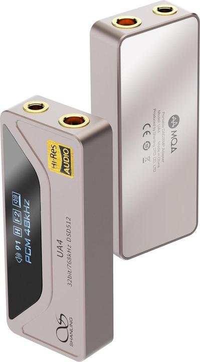 Actual product image Shanling UA4 (USB-DAC, Display, gain switch)