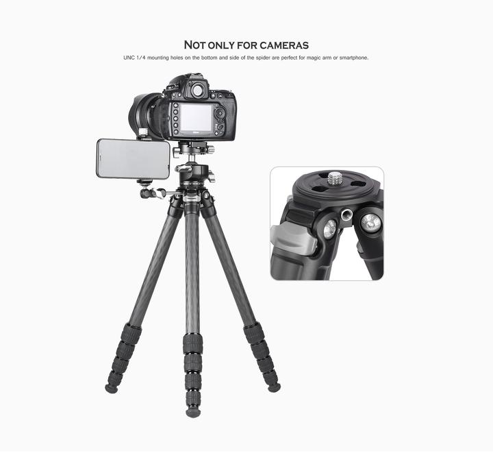Produktbild Leofoto LS-255C Set (Metall, Carbon)